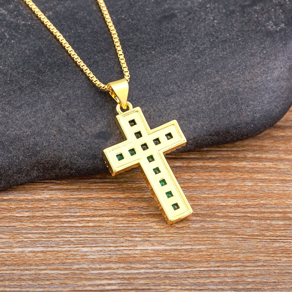 Collier croix
