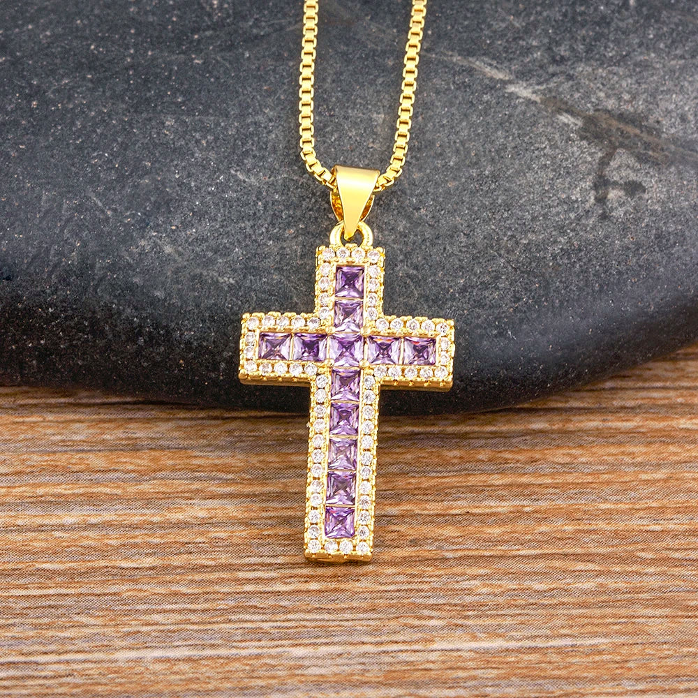 Collier croix