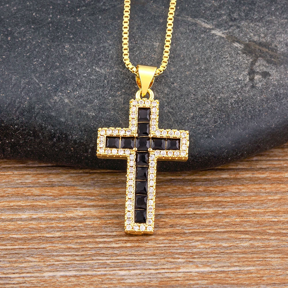 Collier croix
