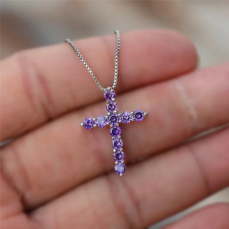 Collier croix