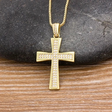 Collier croix