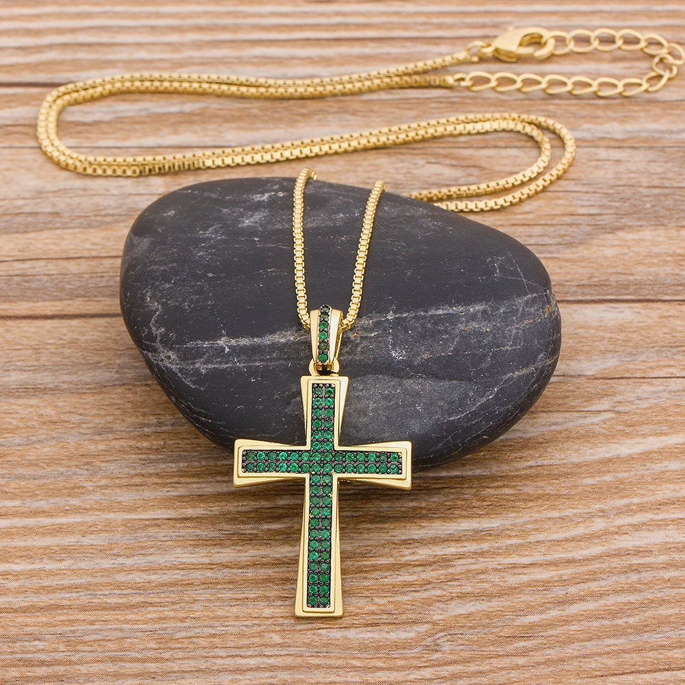 Collier croix