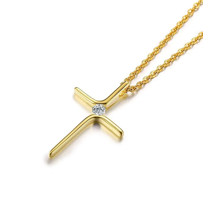 Collier croix