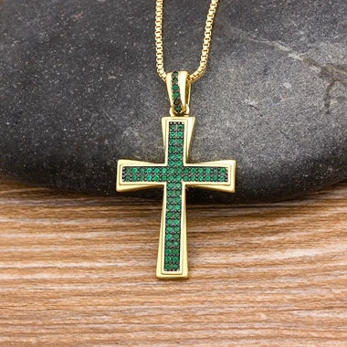 Collier croix
