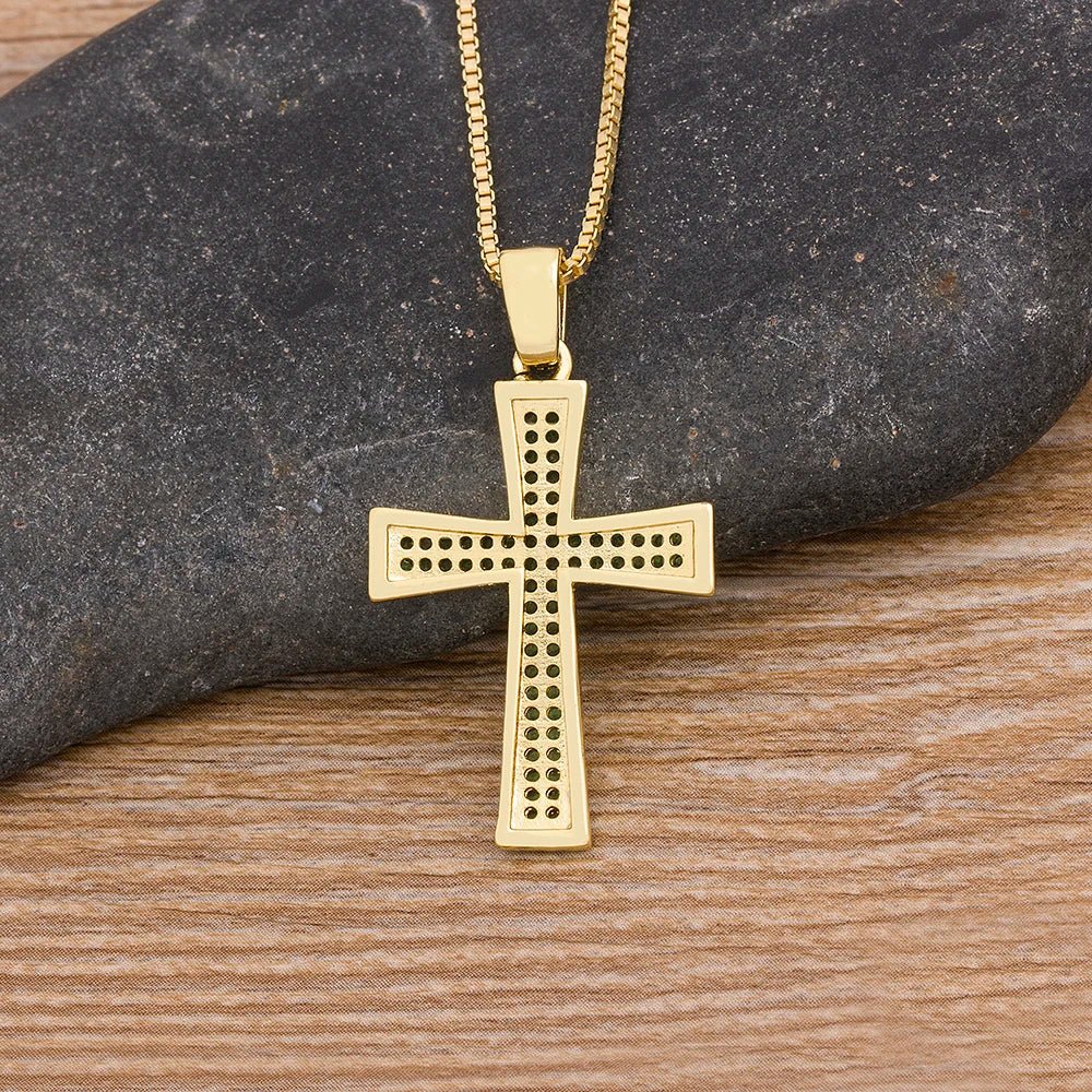 Collier croix