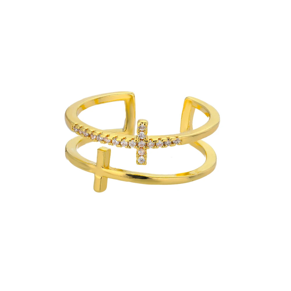 Bague croix