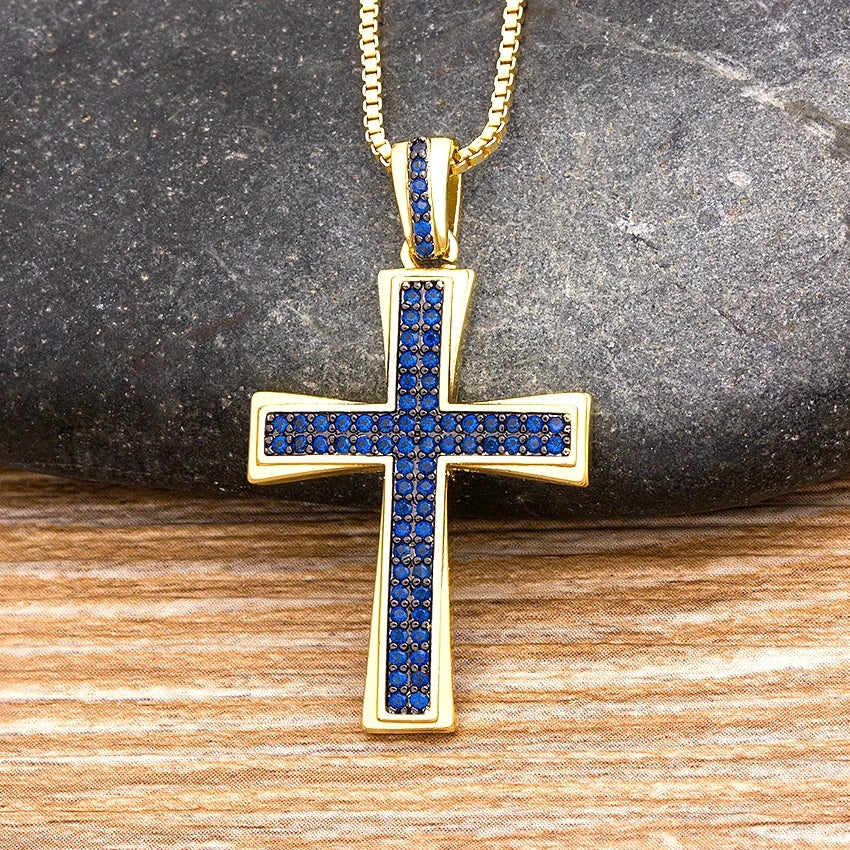Collier croix