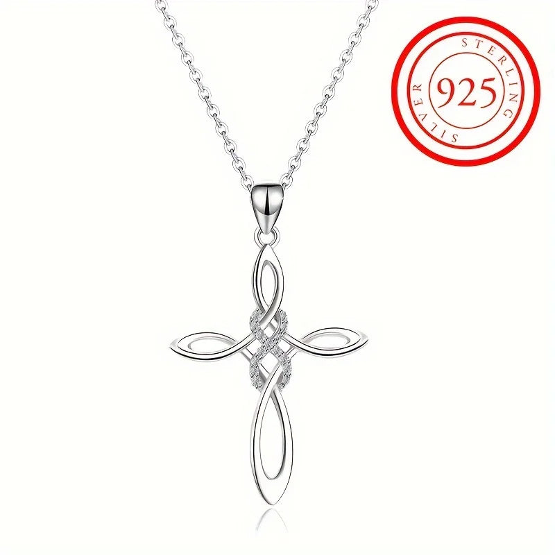 Pendentif argent croix