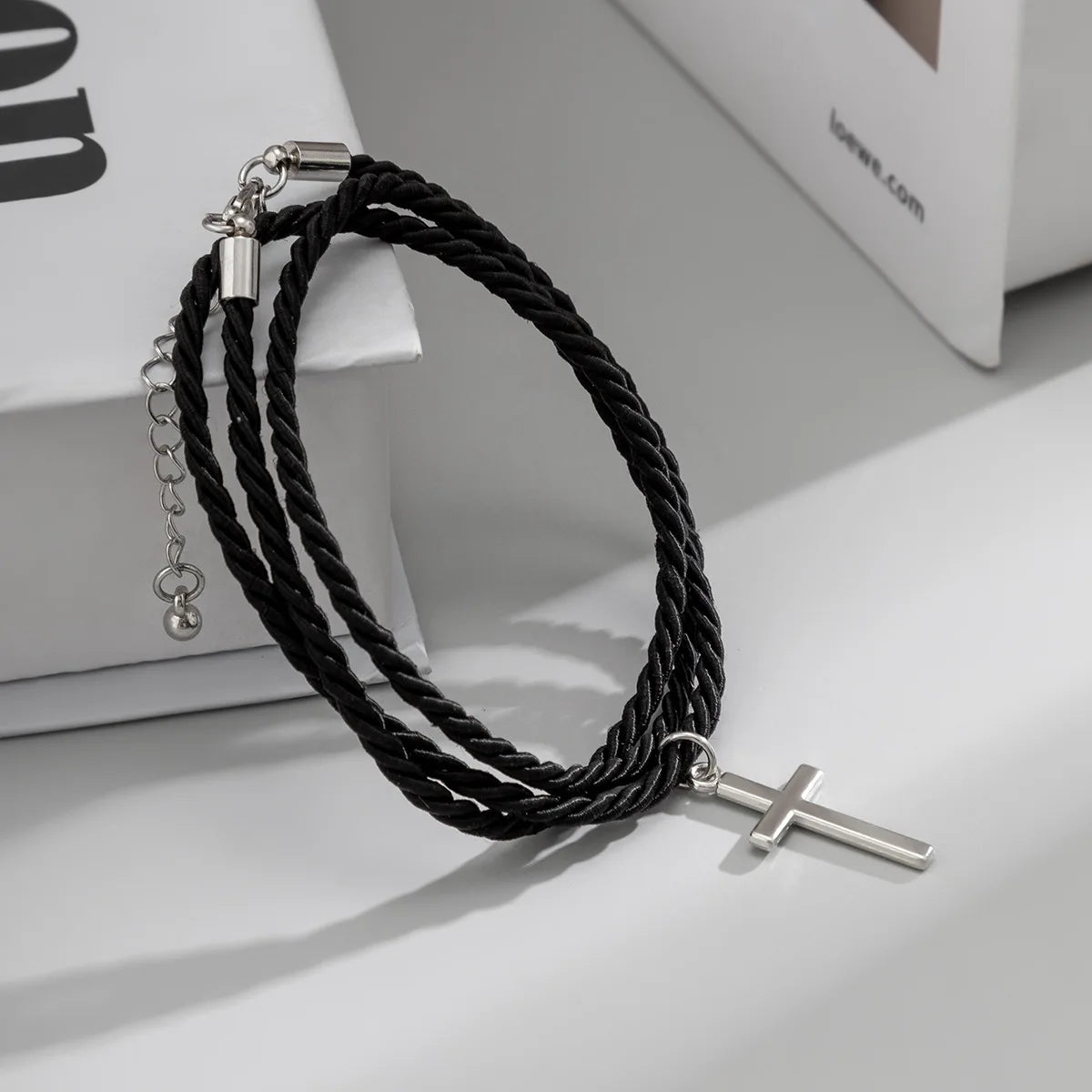 Bracelet homme croix chrétienne