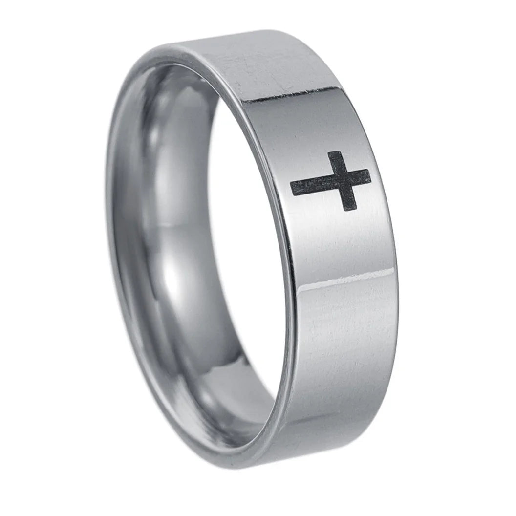 Bague chrétienne homme