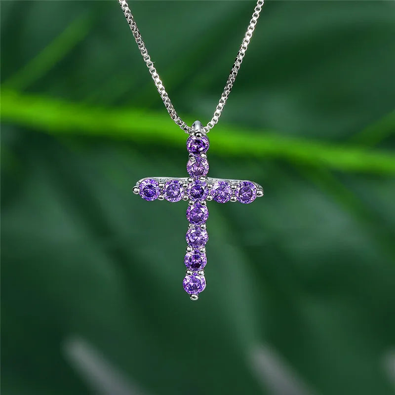 Collier croix