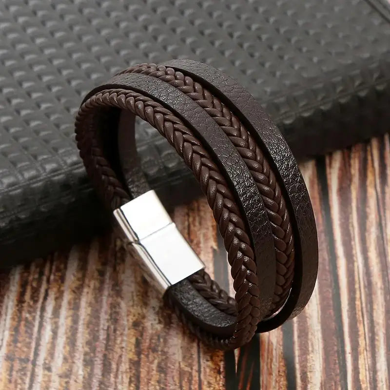 Bracelet croix homme