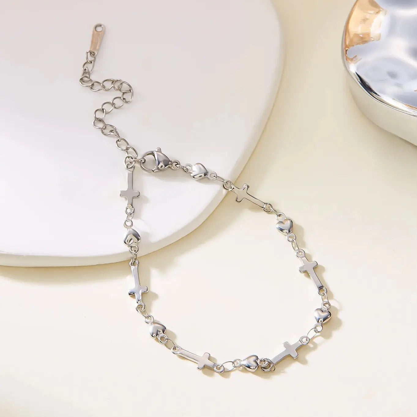 Bracelet croix femme
