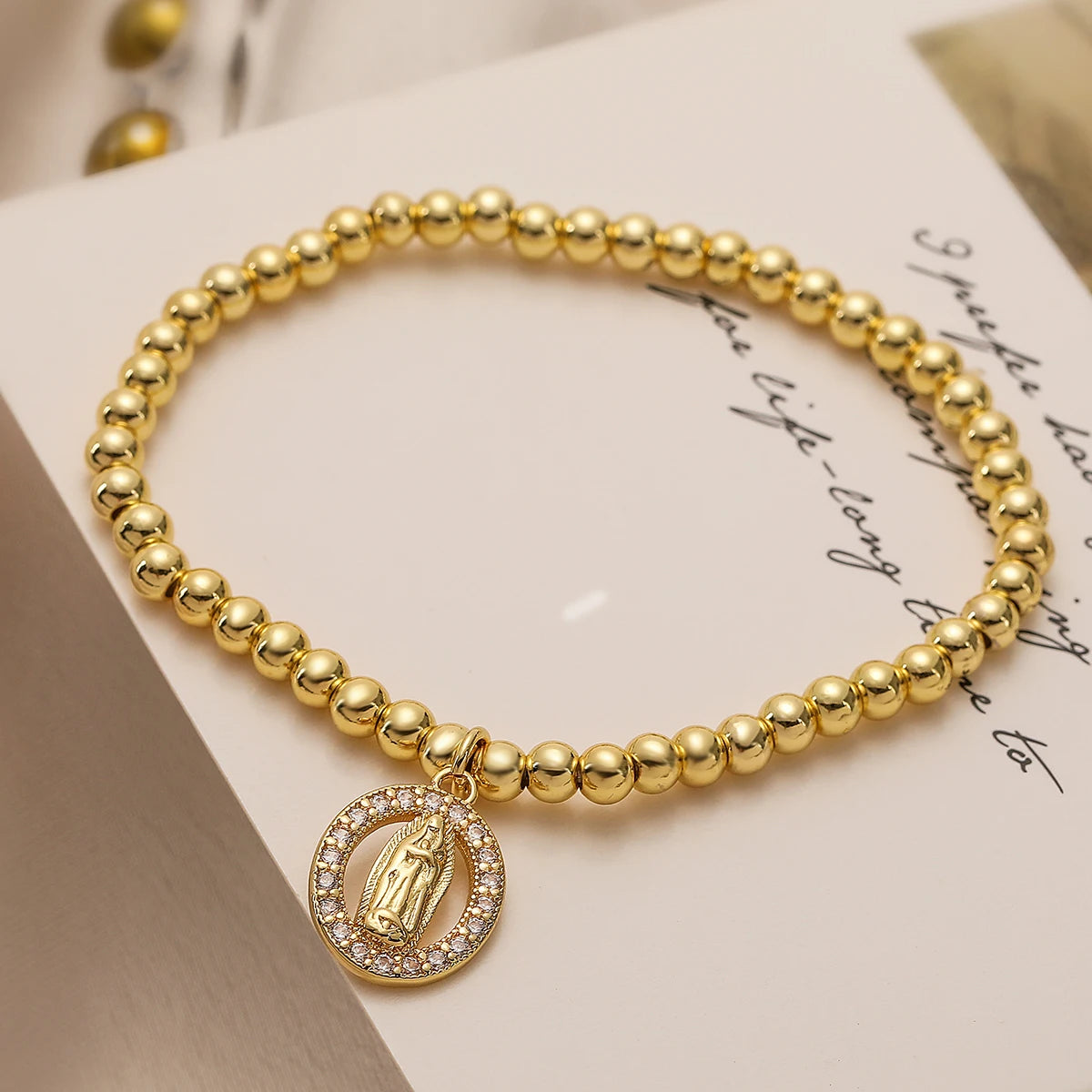 Bracelet croix chrétienne