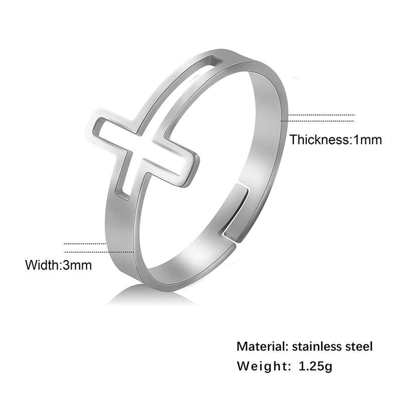 Bague croix