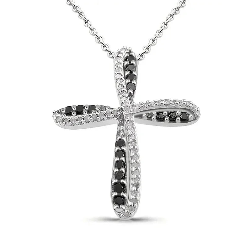 Collier croix femme