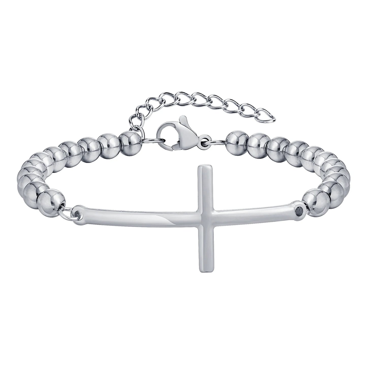 Bracelet croix homme