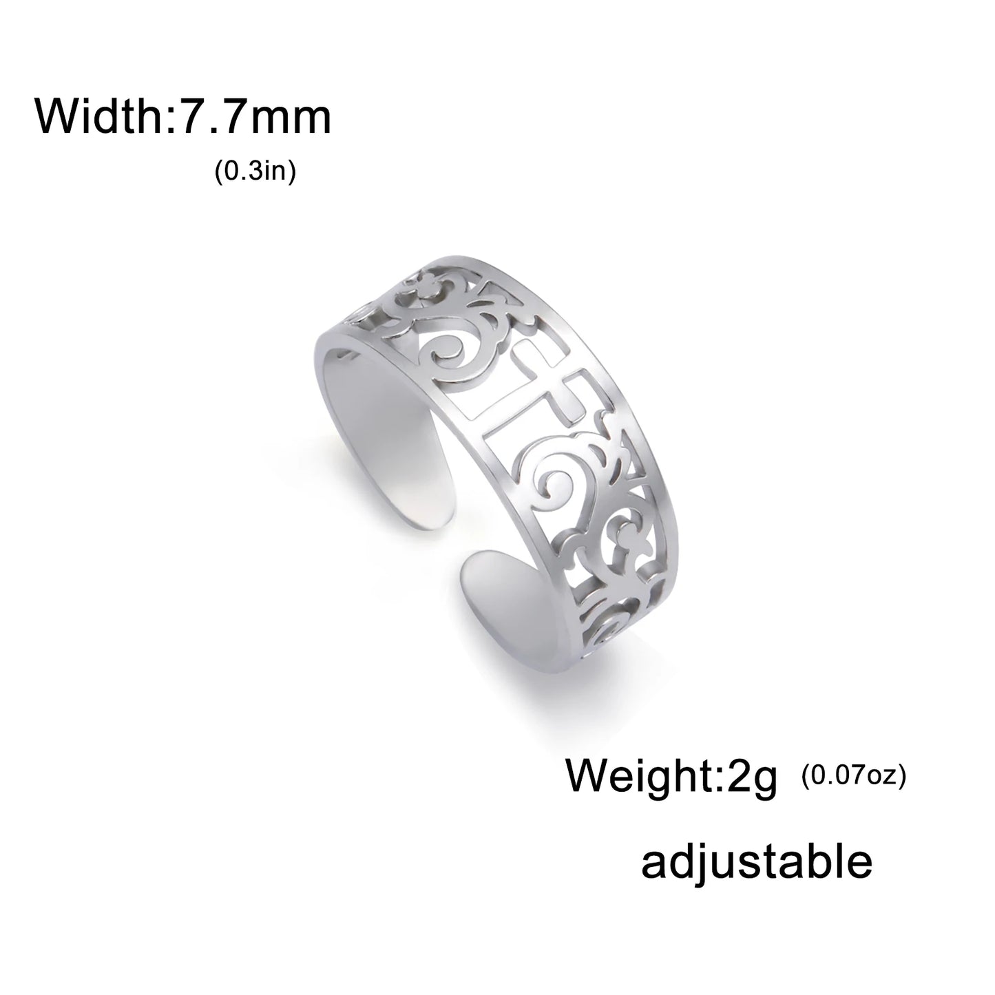 Bague religieuse femme