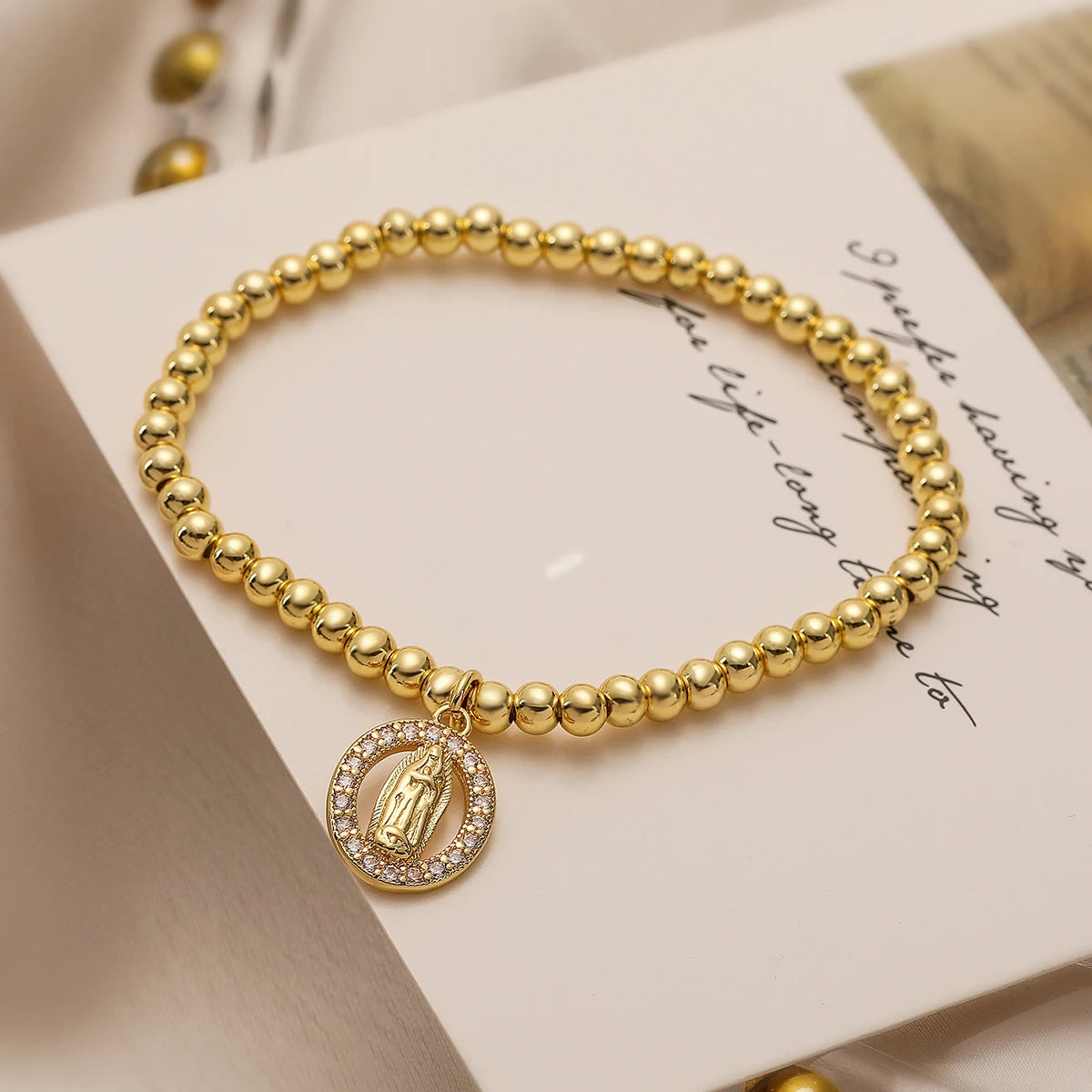Bracelet croix chrétienne