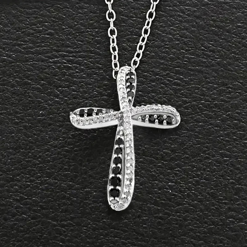 Collier croix femme