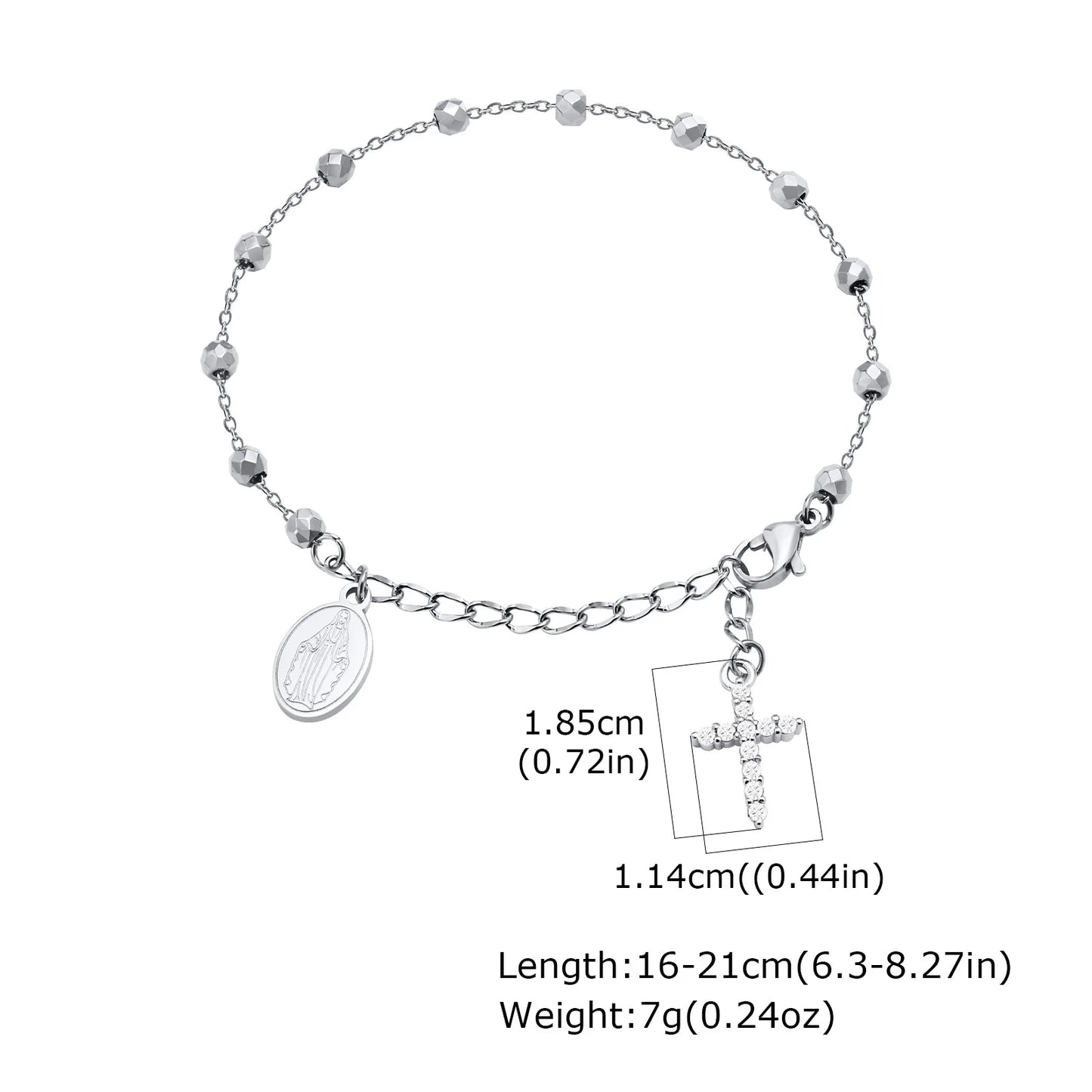 Bracelet croix