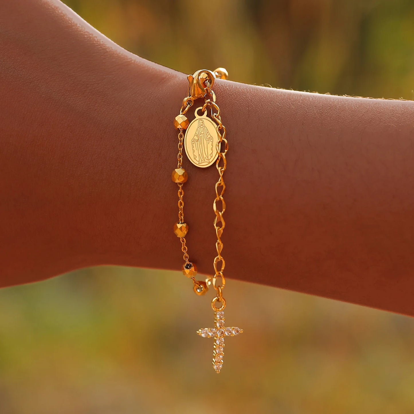Bracelet croix