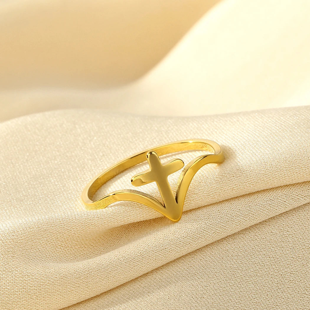 Bague croix