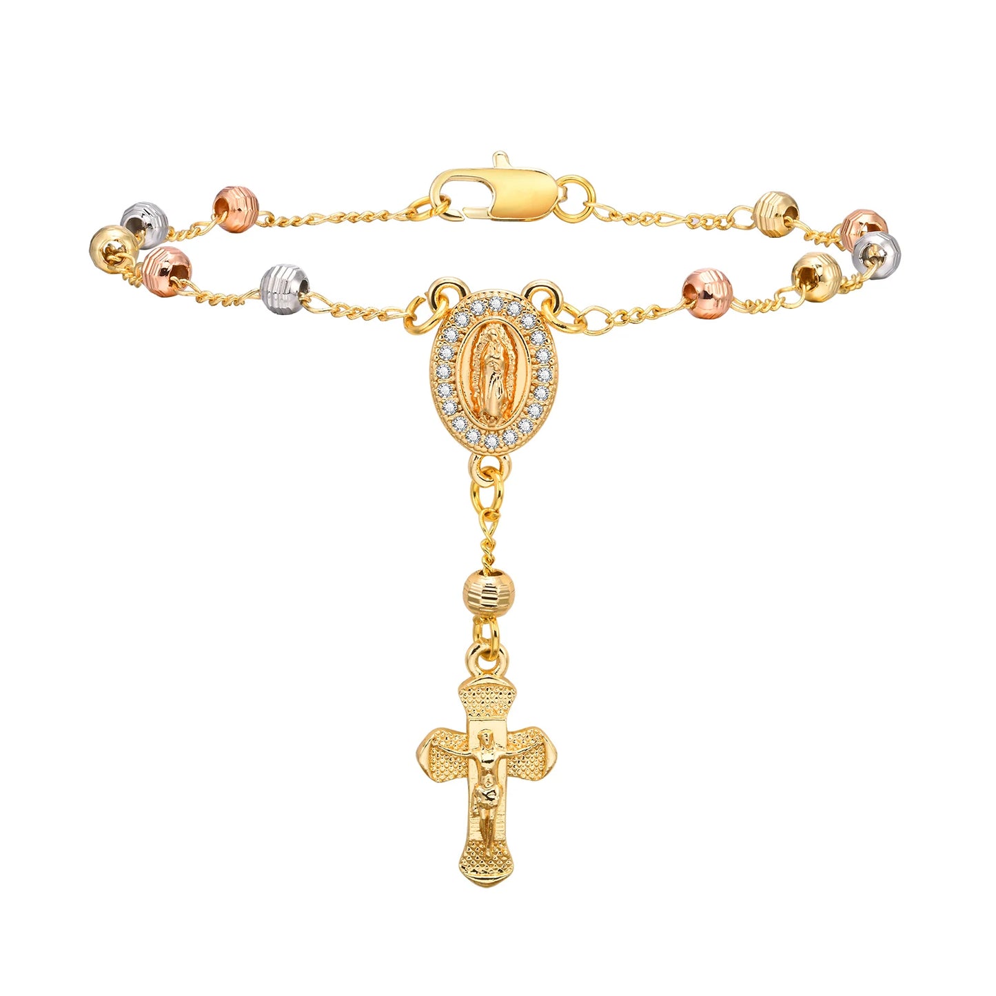 Bracelet croix chrétienne