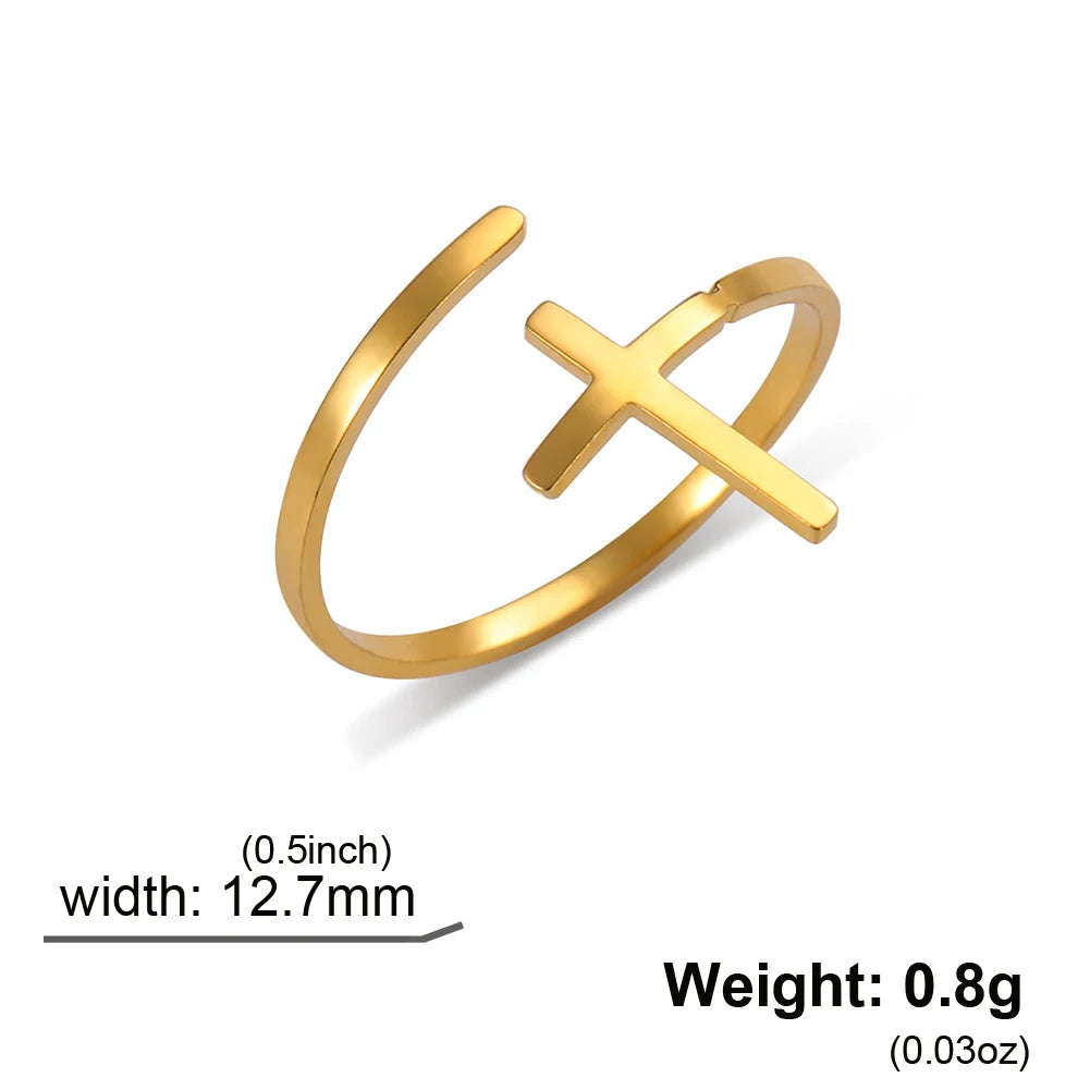 Bague croix