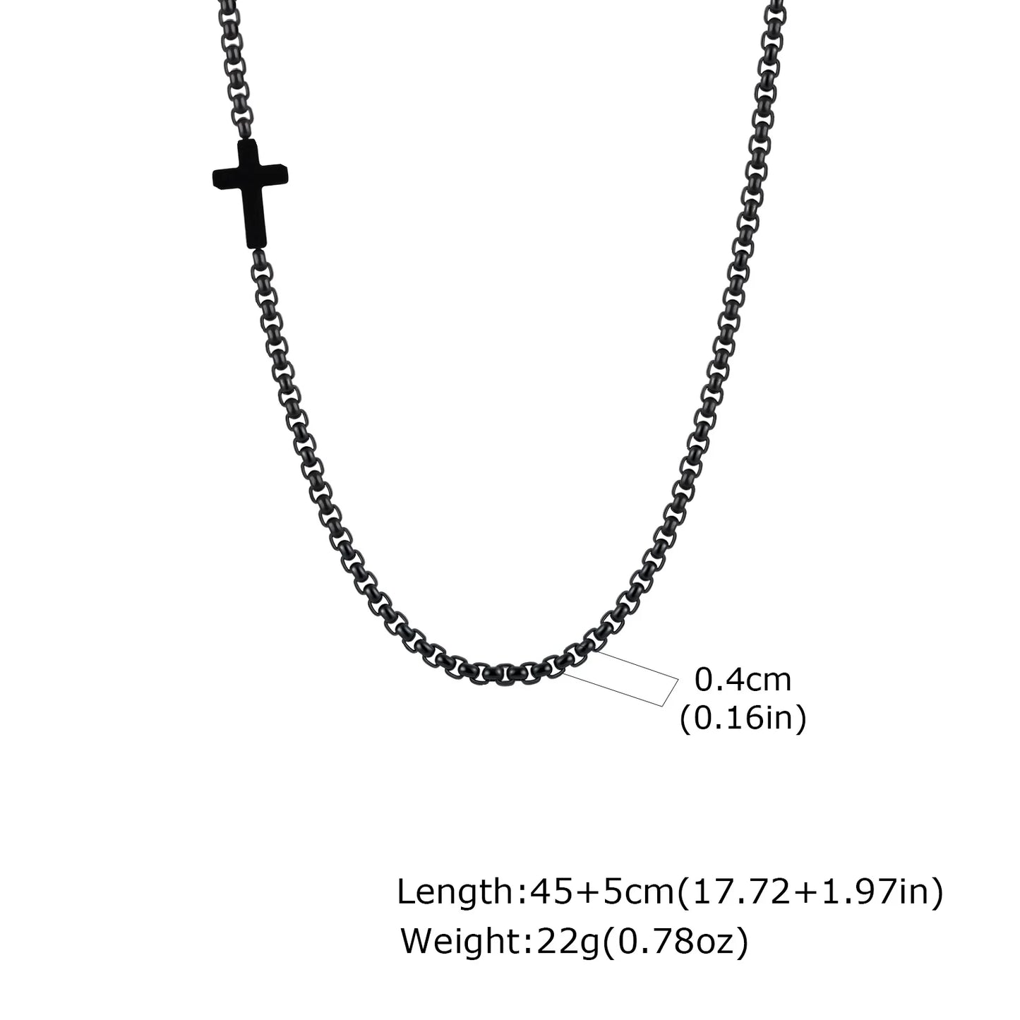 Collier croix