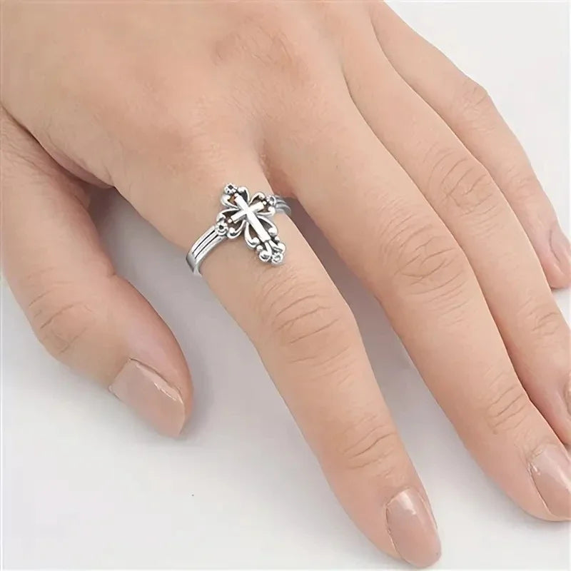Bague croix