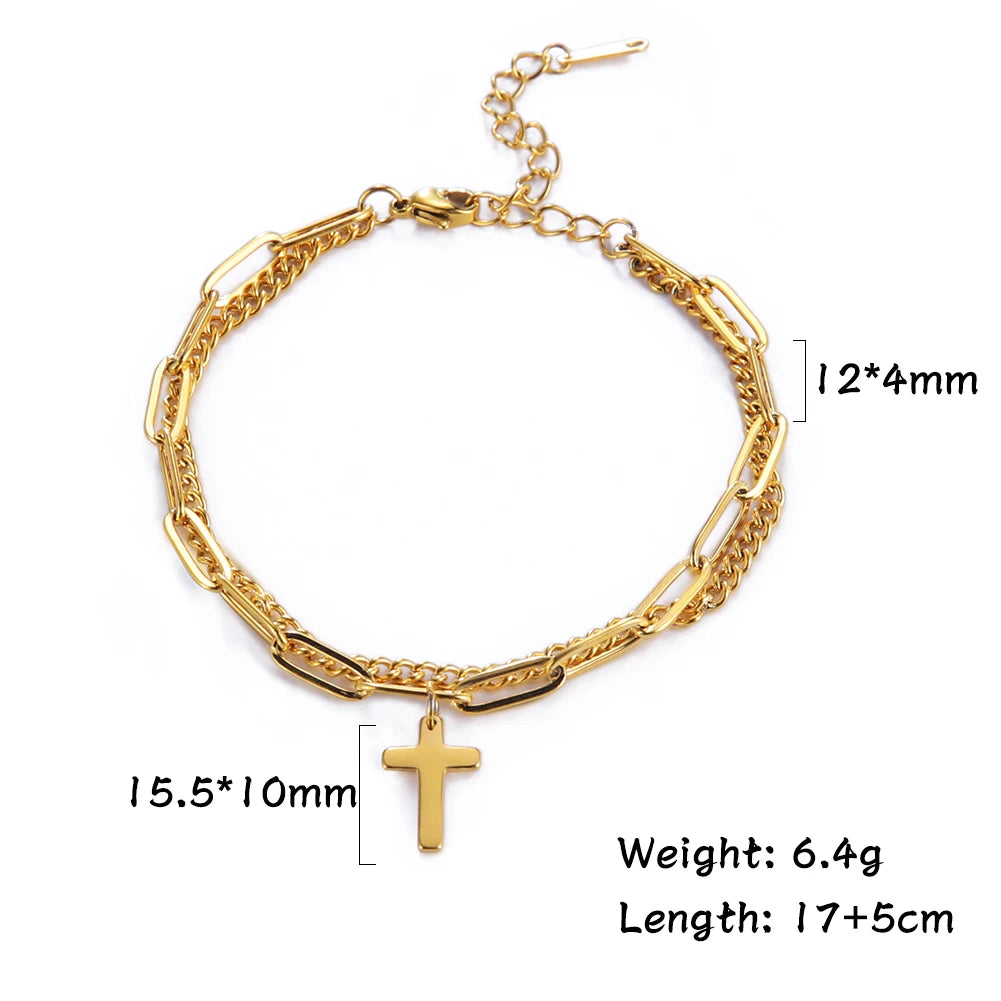 Bracelet croix