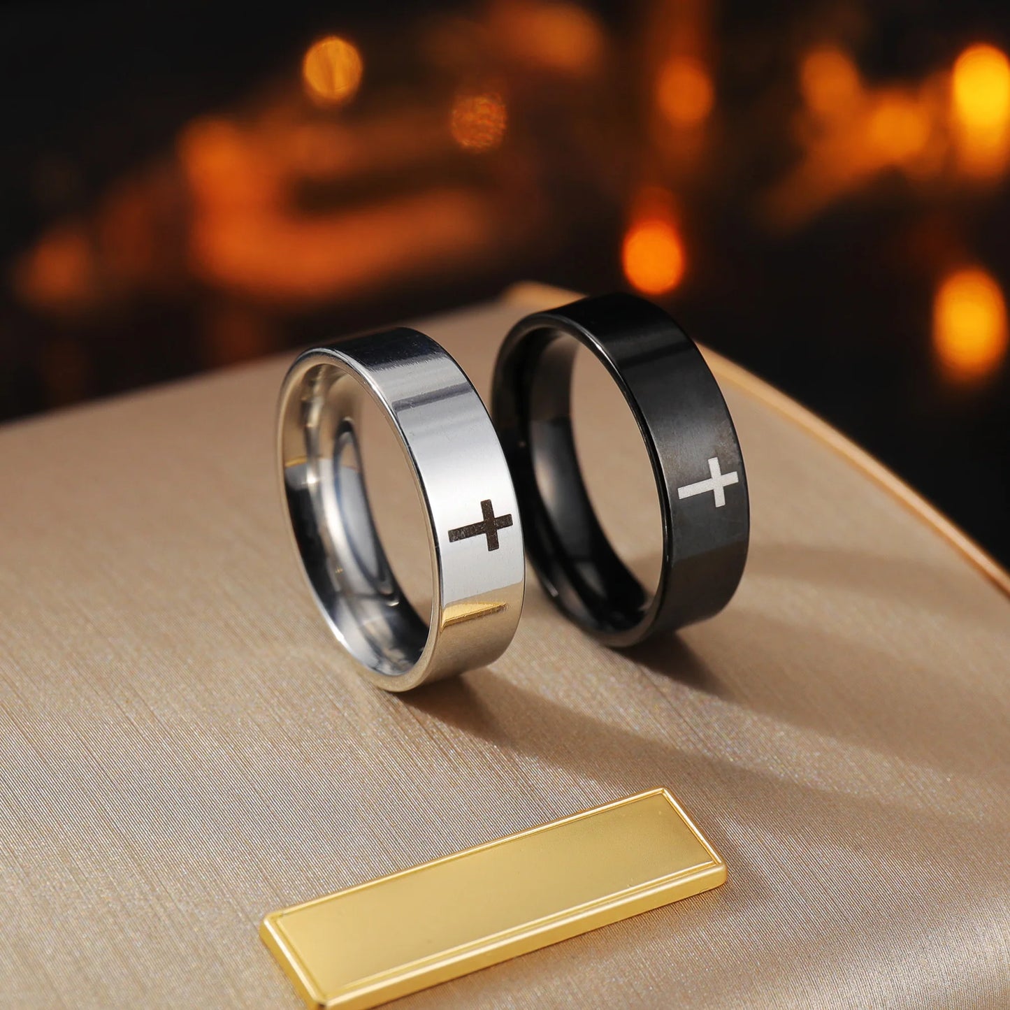 Bague chrétienne homme
