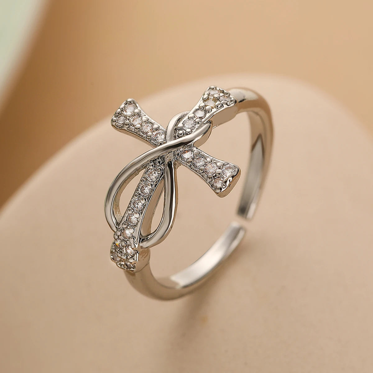 Bague croix