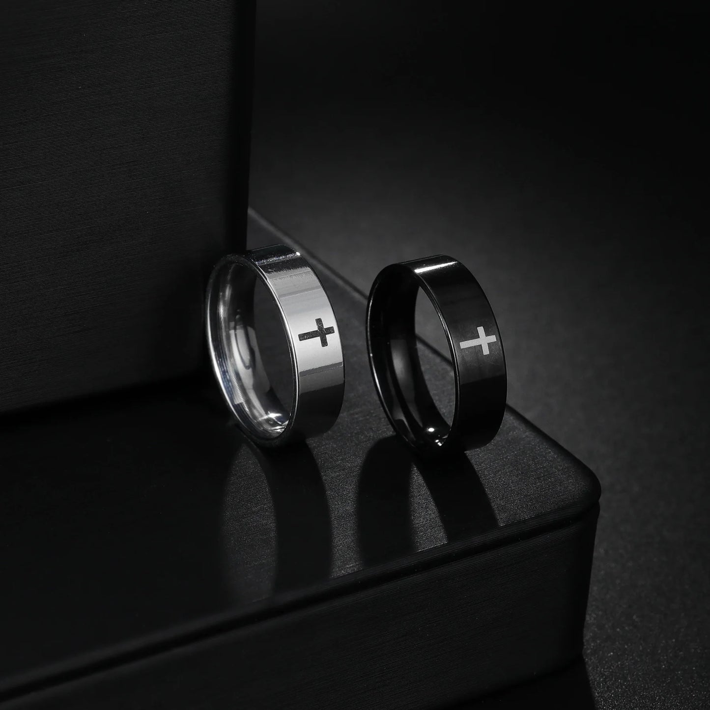 Bague chrétienne homme