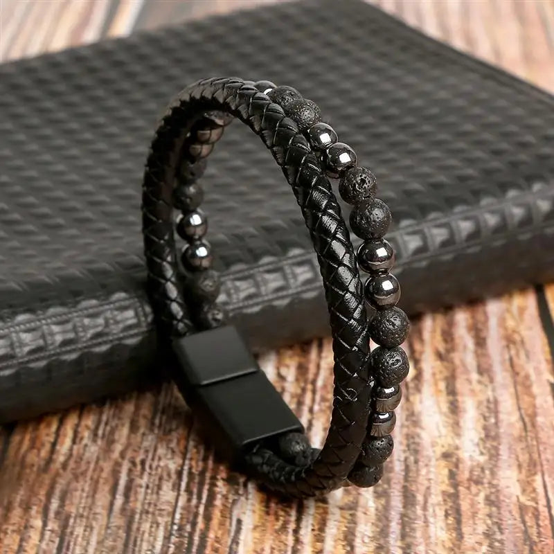 Bracelet croix homme