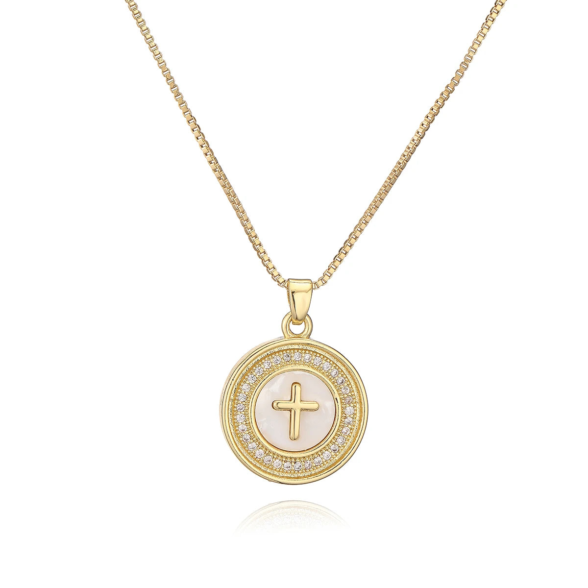 Collier croix femme