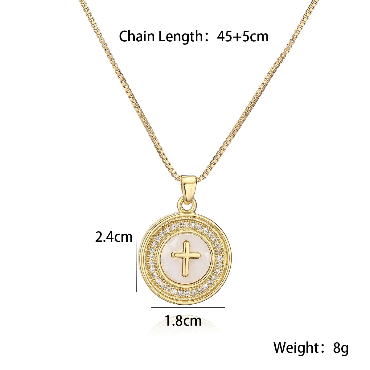 Collier croix femme