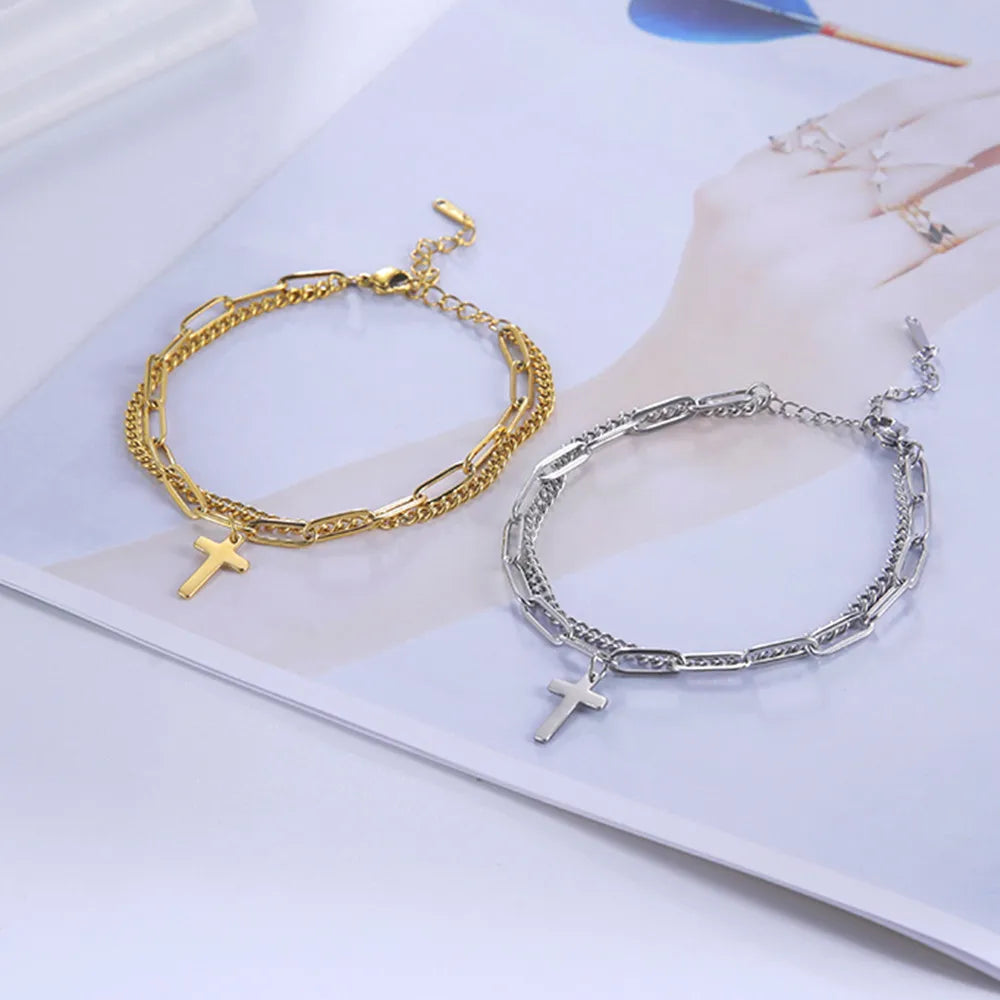 Bracelet croix
