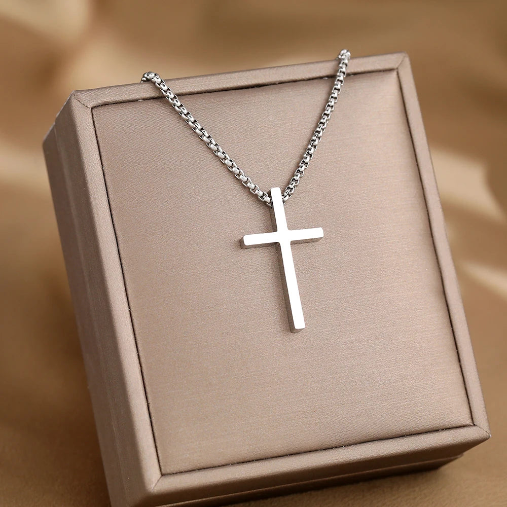 Collier croix femme