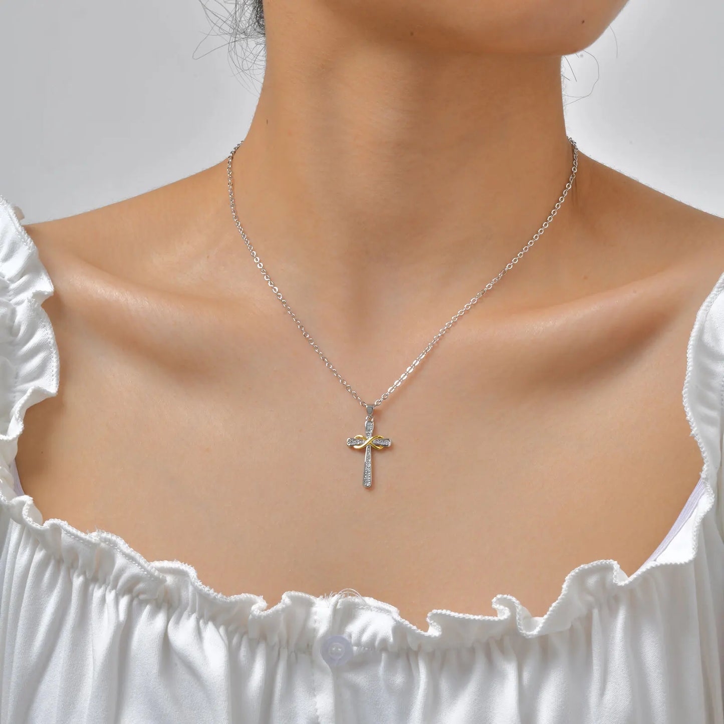 Croix argent