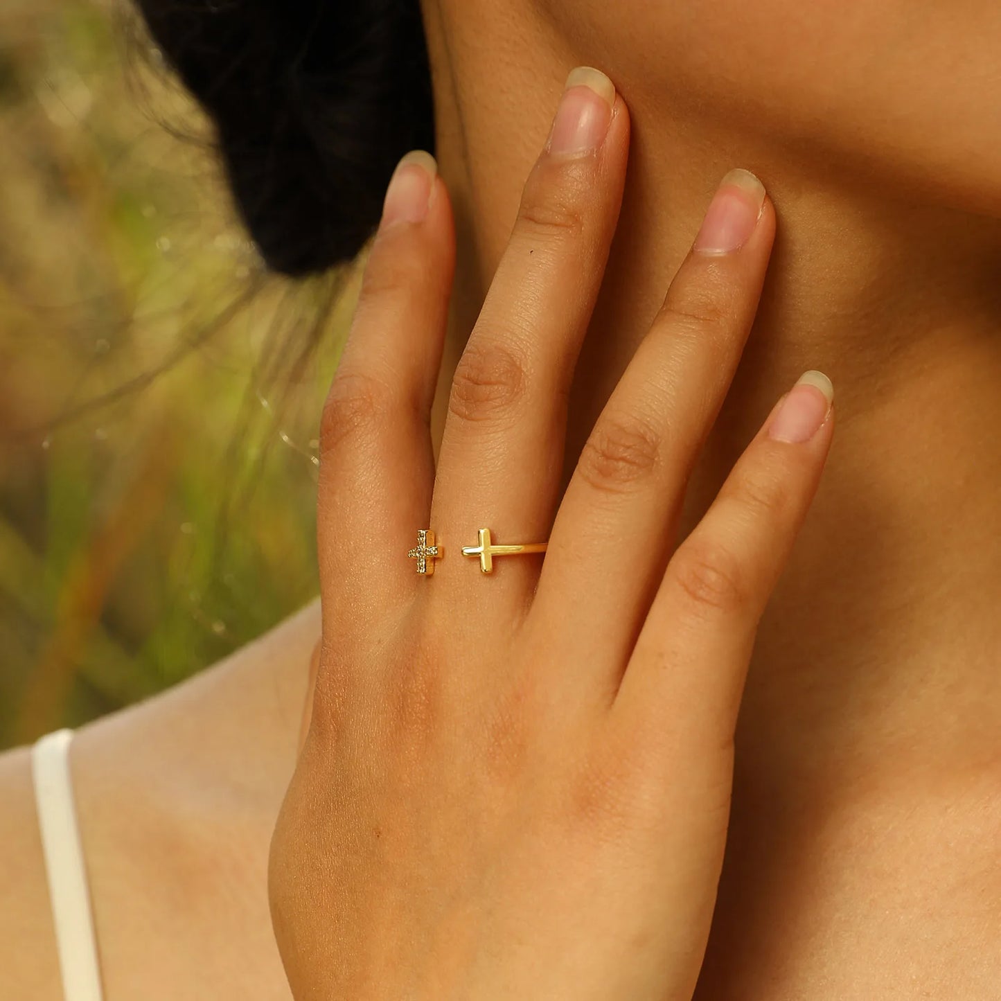 Bague chrétienne femme