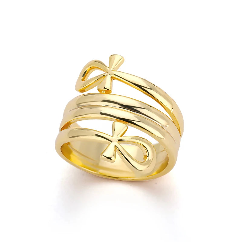 Bague croix chretienne