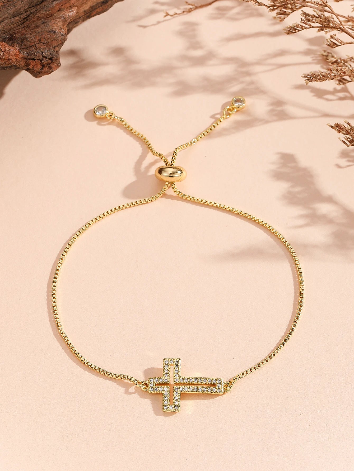 Bracelet croix femme