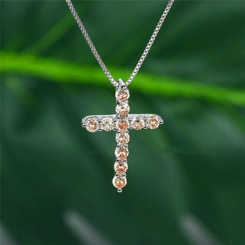 Collier croix