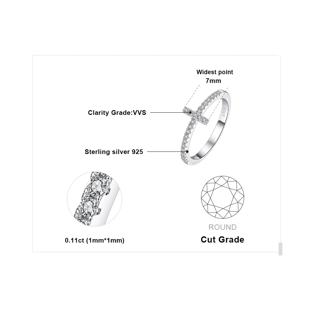 Bague croix