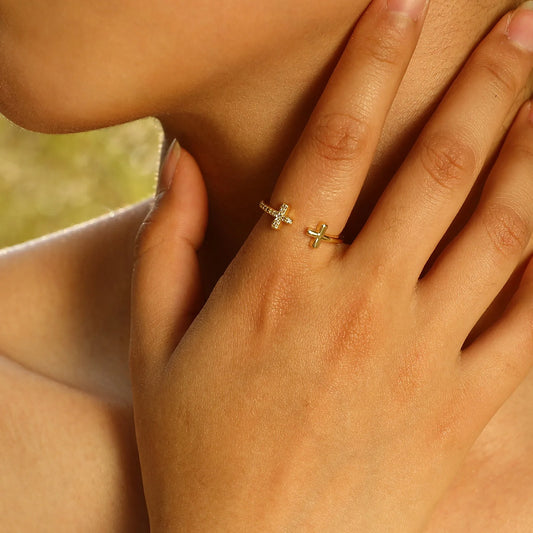 Bague chrétienne femme