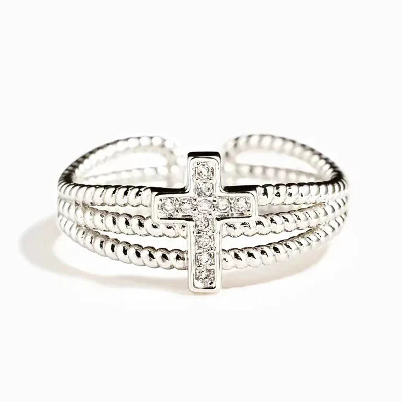 Bague croix