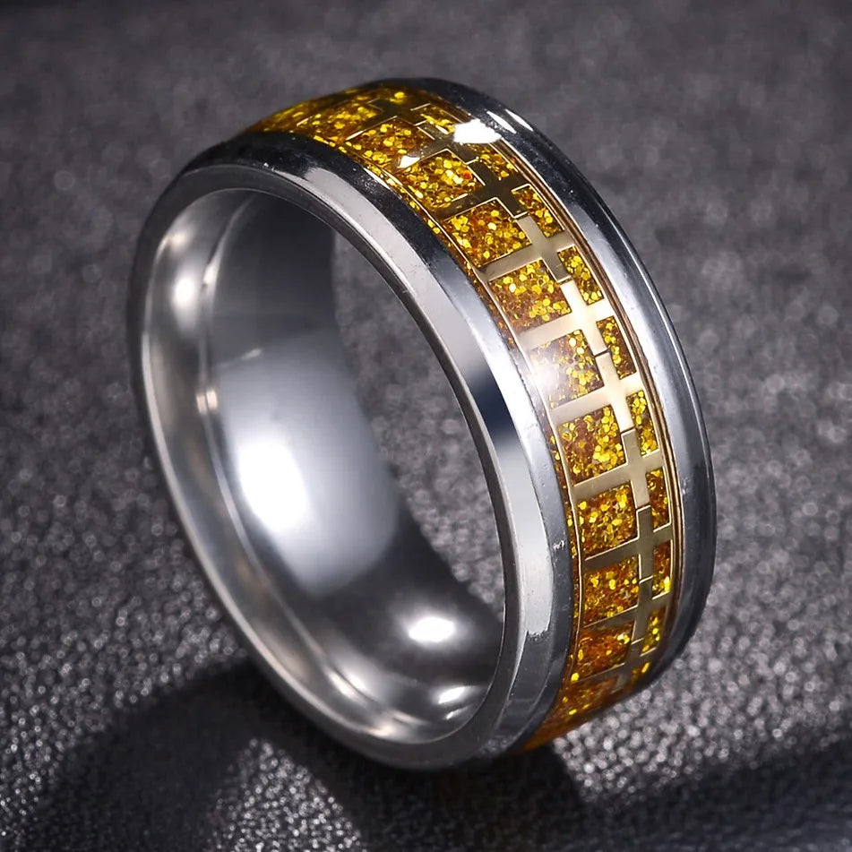 Bague chrétienne homme
