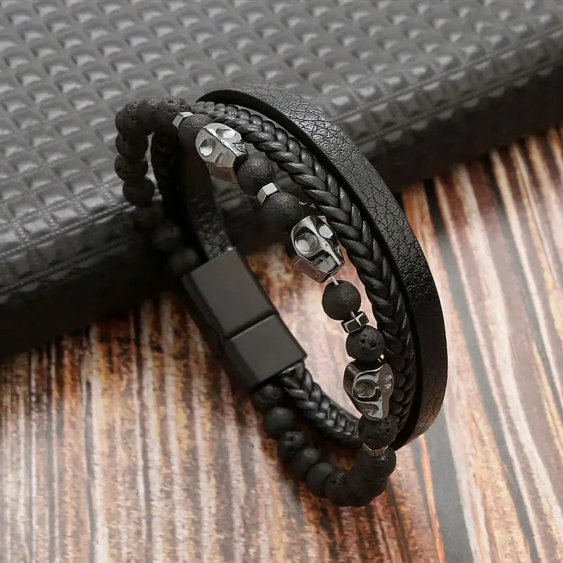 Bracelet croix homme